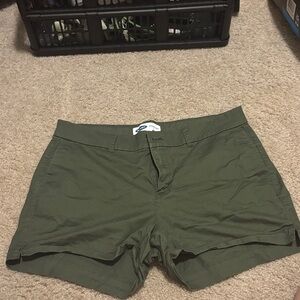 Old Navy Dark Green Women's Cargo Shorts